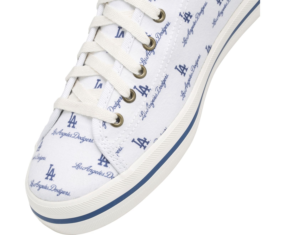 Keds Sneakers White/Blue - Kickstart MLB® - Womens YORGIE-712